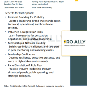 Empowering Women: Personal Branding, Influence & Leadership