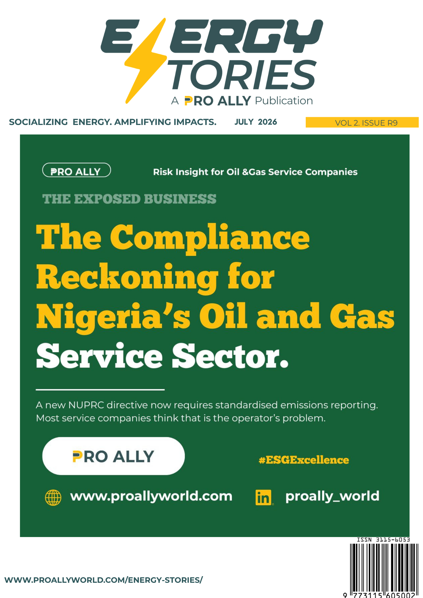 Compliance Reckoning for NOG Service Sector